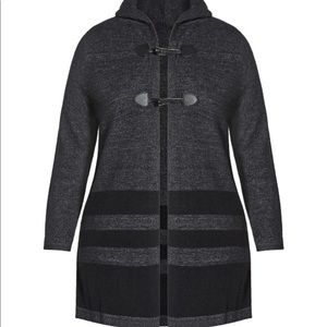 Like new plus size hooded cardigan 26/28